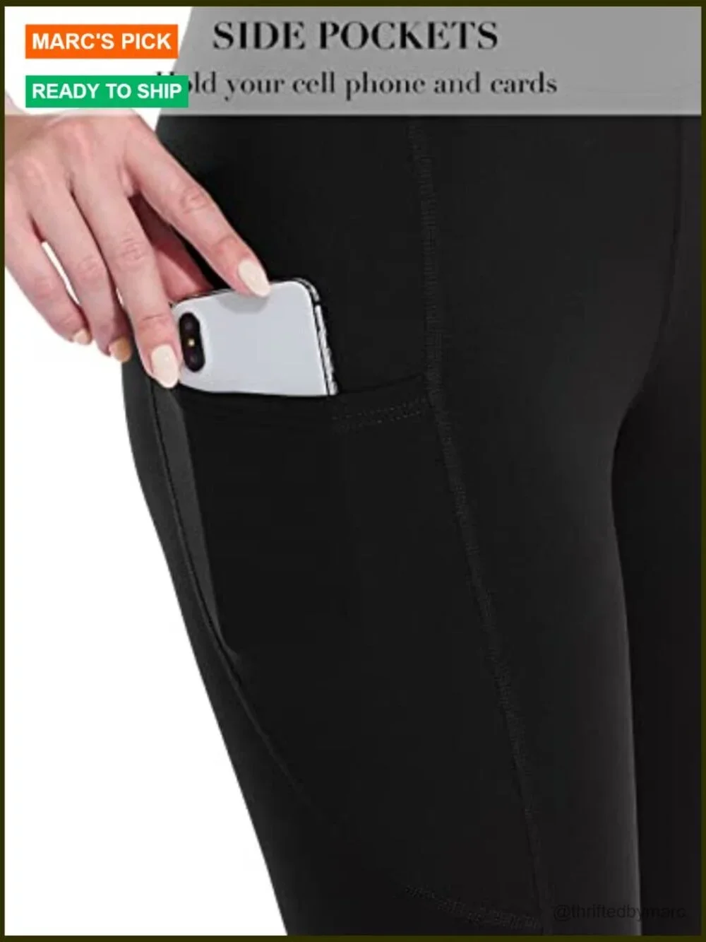 High Waist Biker Shorts with Pockets 12
